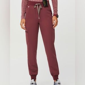 FIGS Limited Edition Dark Cherry Zamora Bottoms